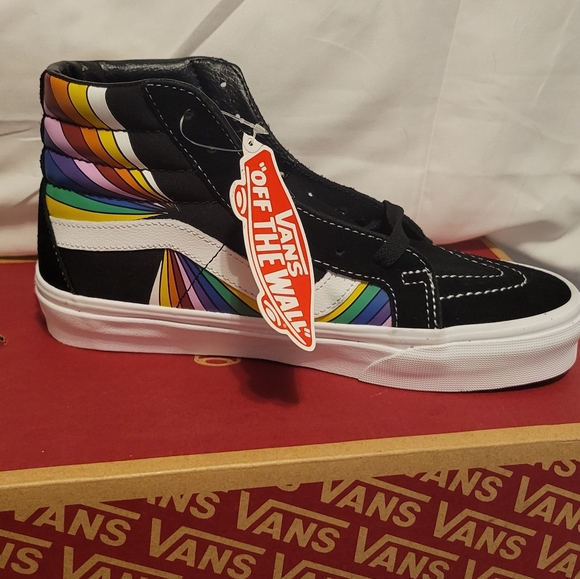 Vans Other - Vans Sk8-Hi Reissue - (Refract)Blk/Tr Wht/Multi